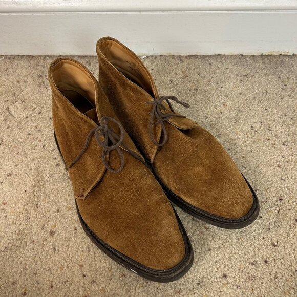 Sid Mashburn Chukka Suede Leather Lace Up Boots Size 10 Men's fit big. - Picture 4 of 8